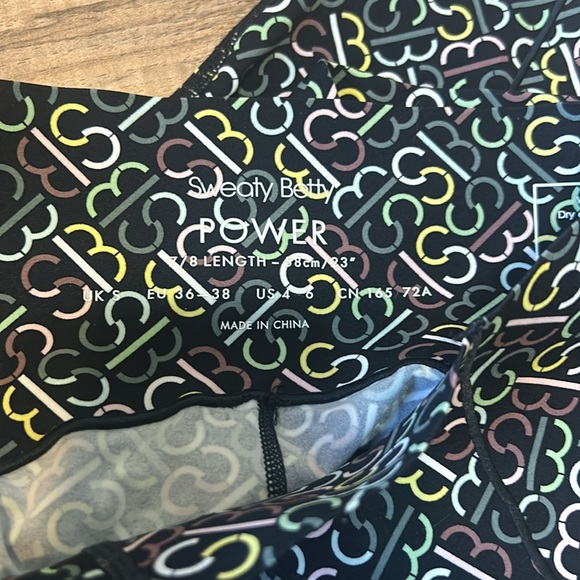Sweaty Betty Power 7/8 leggings 4-6 - Picture 6 of 6